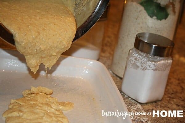 THM Batter for Coffee Cake - Recipe for Trim Healthy Mama is THM-S