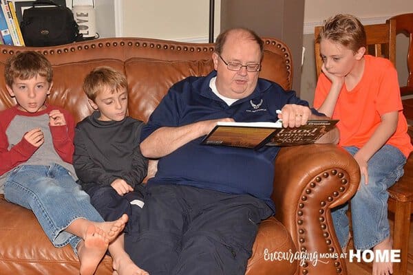 Grandpa Reads Land Animals of the Fifth Day