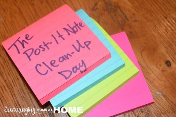 The Sticky Note Method for Getting Kids to Help Around the House (image)