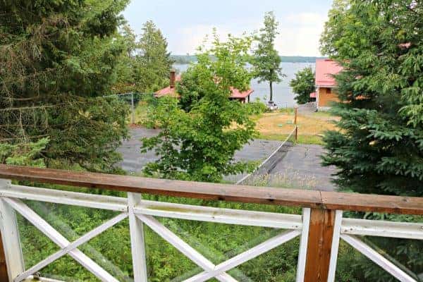 The view from our Guest Room at Viamede Resort