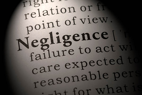 negligence definition