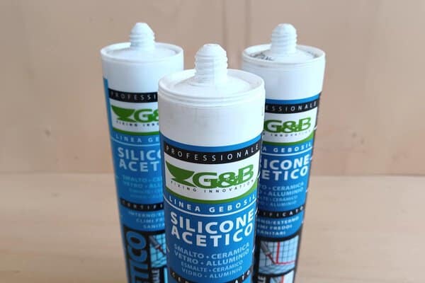 Silicone Acetico per interni ed esterni, professionale, adatto per i sanitari ed i climi freddi GeB 280ml - immagine 3