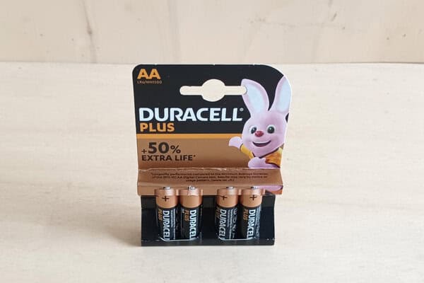 Batterie Alcaline "DURACELL" AA Stilo LR6 - 4 pezzi