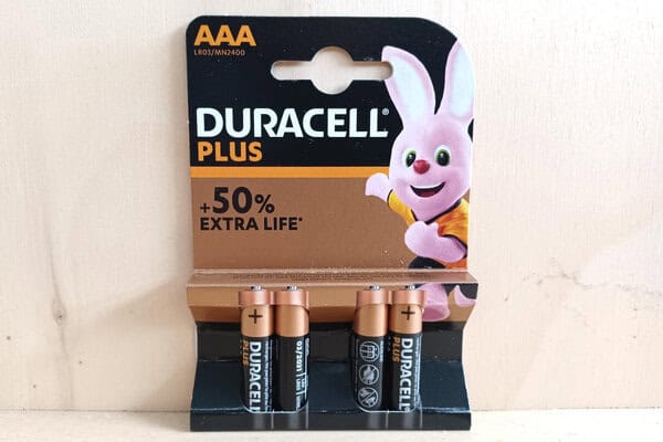 Batterie Alcaline "DURACELL" AAA Mini Stilo LR03 - 4 pezzi - immagine 2