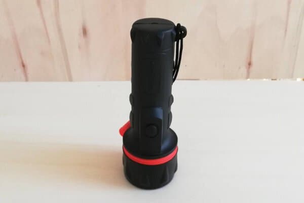 Torcia 3 Led "Velamp" in Gomma Antiurto