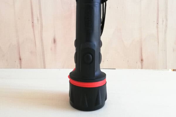Torcia 3 Led "Velamp" in Gomma Antiurto - immagine 2