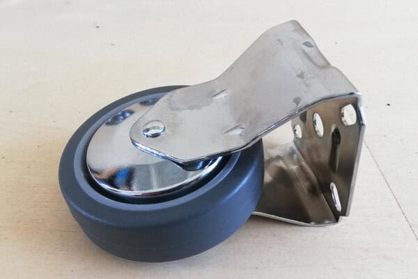 Ruote Arredamento "AVO" Treky con Supporto Acciaio Fisso, Misure Varie - immagine 2
