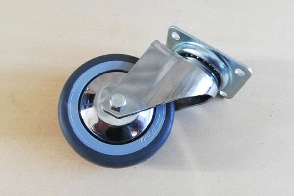 Ruote Arredamento "AVO" Treky con Supporto Acciaio Girevole, Misure Varie - immagine 2