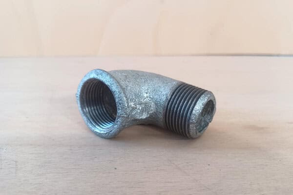 Gomiti in Ghisa Curvi 90° M-F, misure assortite - immagine 4