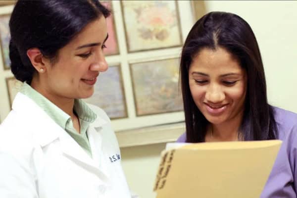 NYC Dentist - Dr Sachar with Dental Assistant Best Dentist NYC Dr Sachar with her dental assistant
