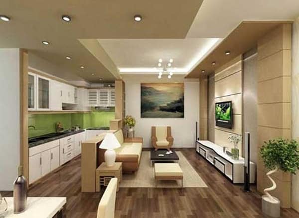 Ứng dụng chiếu sáng của đèn led downlight trong chung cư