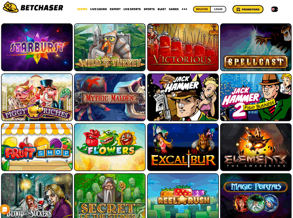 BetChaser Free Spins