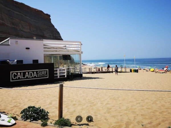 Praia da Calada, an excellent family beach slightly north of Ericeira