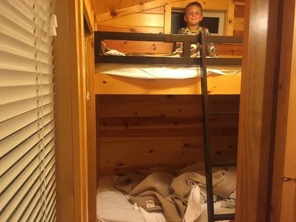 koa deluxe cabins, hate camping, koa with kids, camping with kids