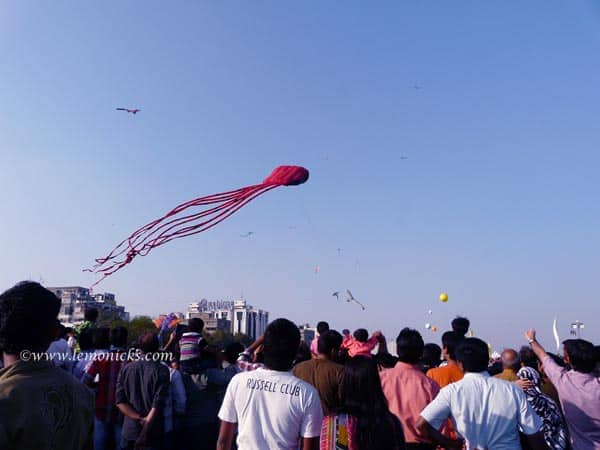 First impression of Ahmedabad kite festival @lemonicks.com