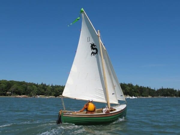 Deer Island Koster sails from sailmaking really simple sails