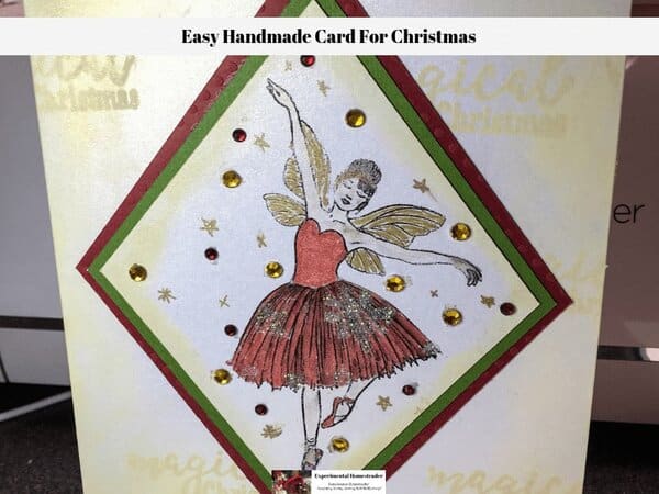 sugar plum fairy card