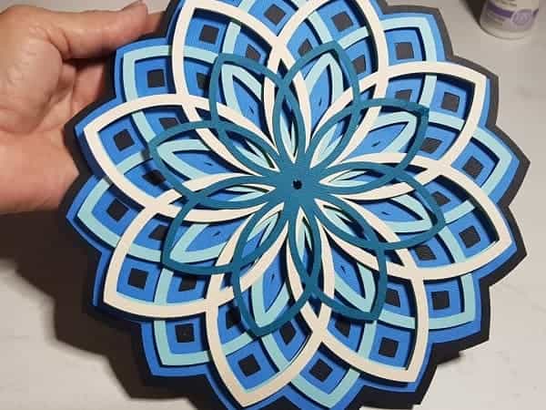 3D Layered Paper Art Tutorial: Best Adhesives to Use to Assemble