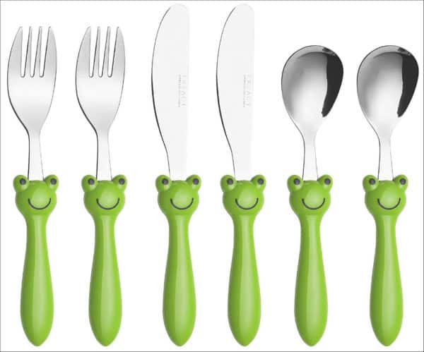 Froggy Utensils for Baby Yoda