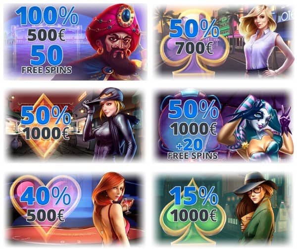 EgoCasino.com bonuses, promotions, free spins