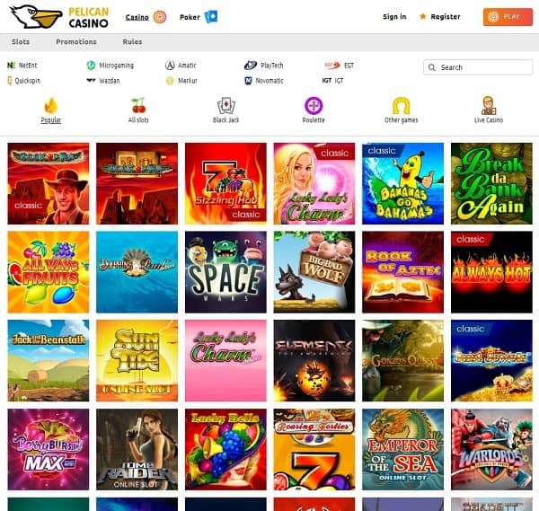 Pelican Casino Review 