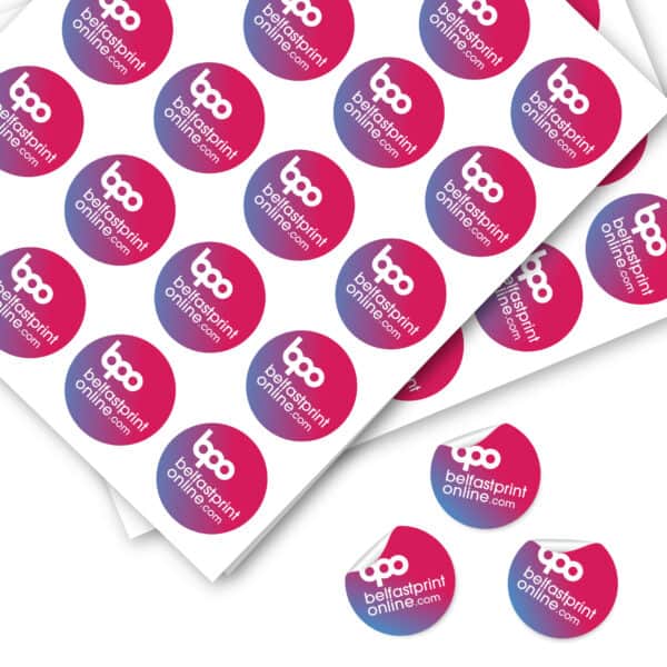 Stickers on Sheets - Belfast Print Online