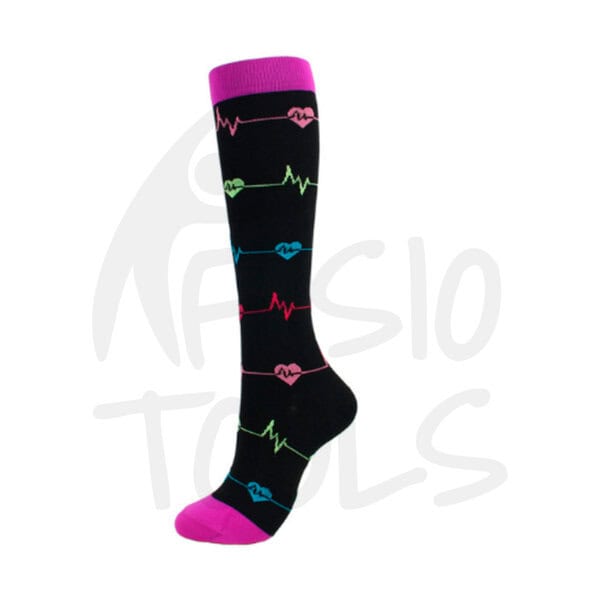 Medias de compresión para varices estampado