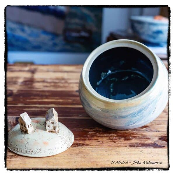 Cukřenka se dvěma domečky velká