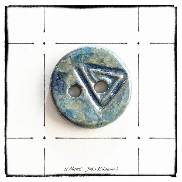 Knoflík spirála 3,5 cm