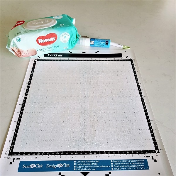 Restick Your Scan N Cut Mat - Create With Sue