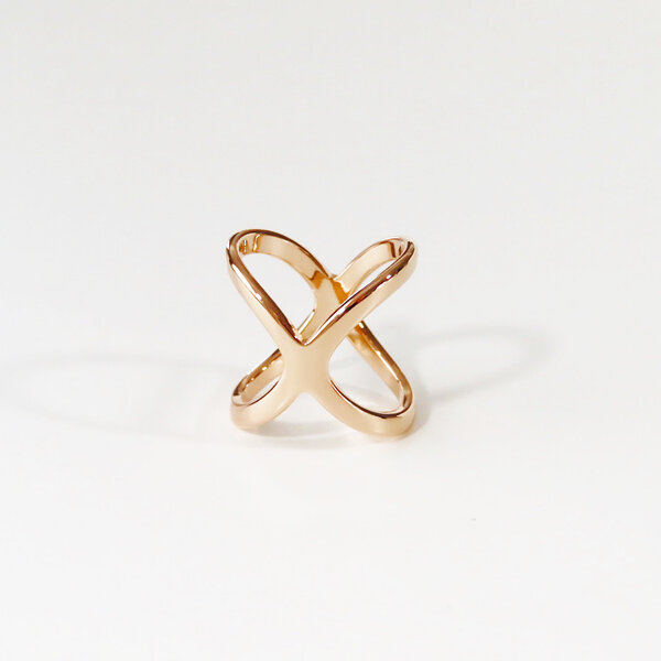 Rose gold scarf ring S - Bild 2