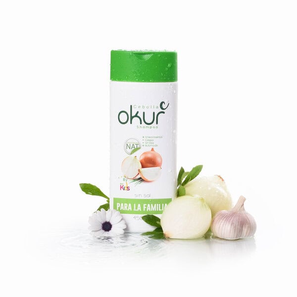 Shampoo de Cebolla y Ajo para Cabello Grasoso y prevenir la caída