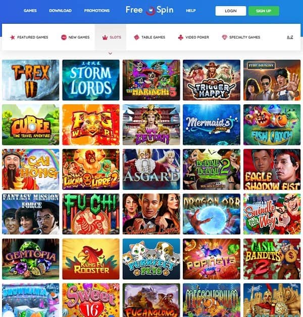 Free Spin Casino [register & login] $25 free chip bonus code