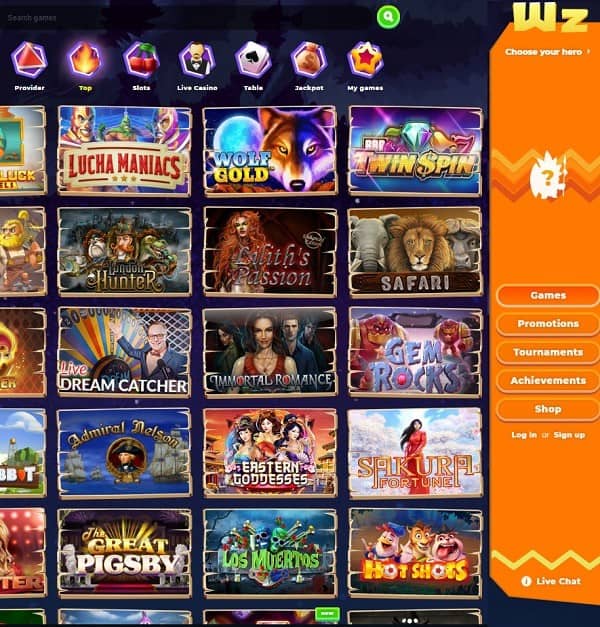 Wazamba kaszinó free spins