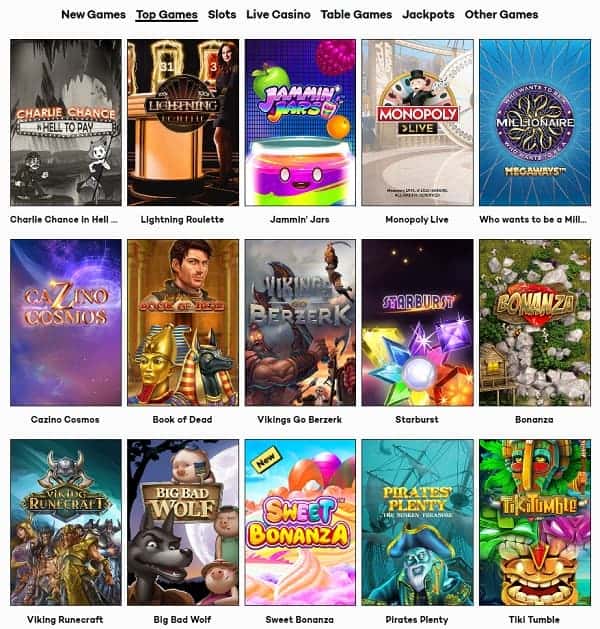 HighRoller.com free spins