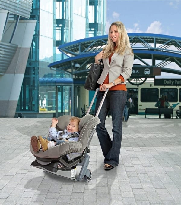 car seat travel cart, car seat travel accessory