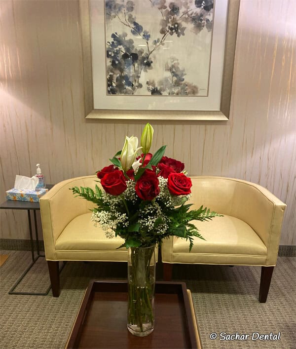 Sachar Dental NYC Waiting Room Best Dentist NYC - Sachar Dental NY waiting room