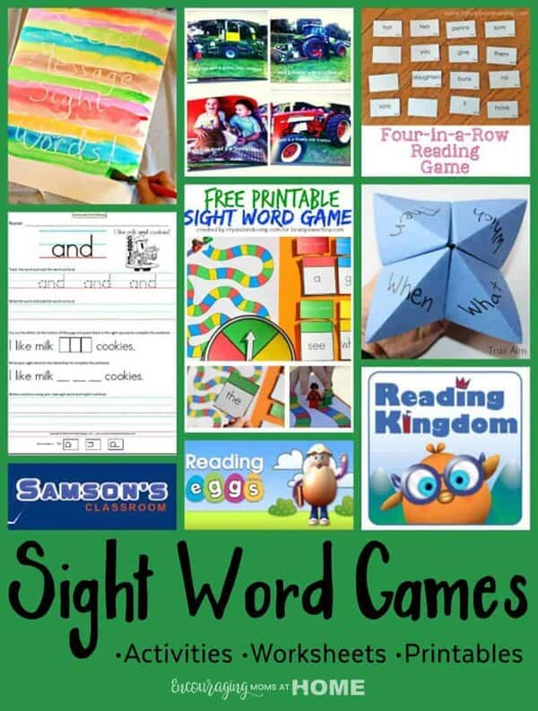 Phonics are fantastic, however, sometimes you need a something different to teach phonics. Sight Word Games, Worksheets, and Activities are a great way to teach reading to any student. Click over for a huge list of resources to bring sight word activities into your classroom.