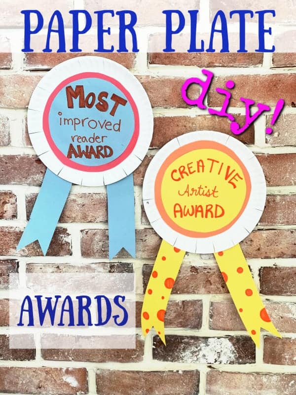 paper plate awards graphic