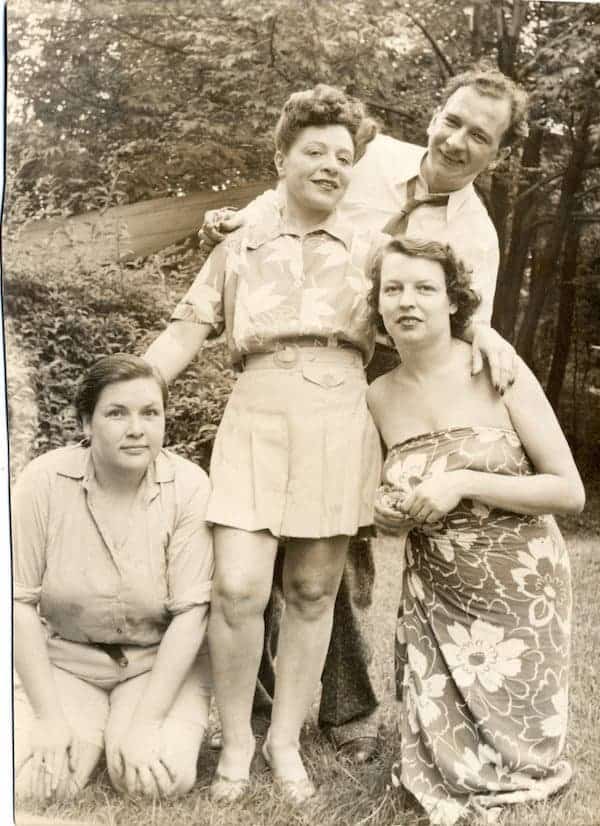 Polly and Ghostwriter Virginia Faulkner and composer Dana Suesse
