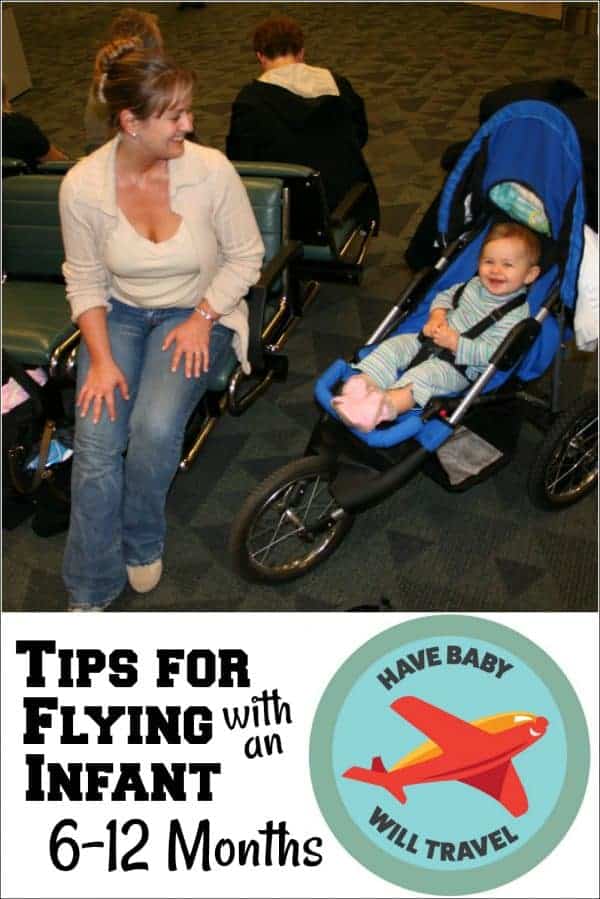 baby travel in flight