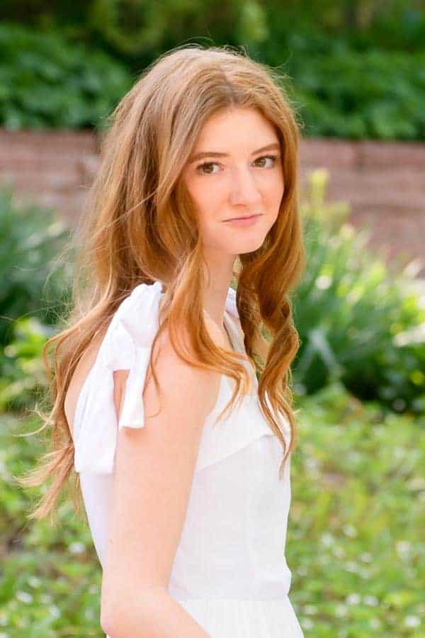 Senior Portrait - Red Butte Gardens - E Wiggins Photography