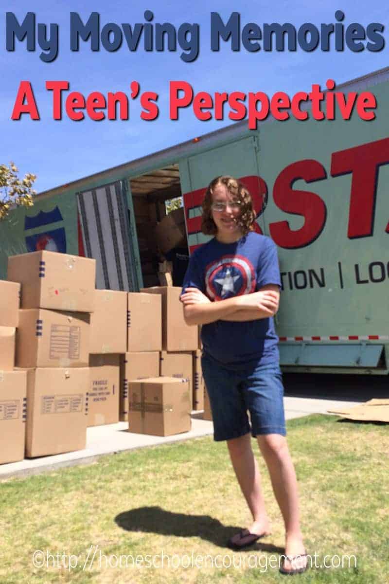 Has your family moved a lot?  Take a look at this perspective on moving from a teen who shares her thoughts on the benefits and challenges of moving.