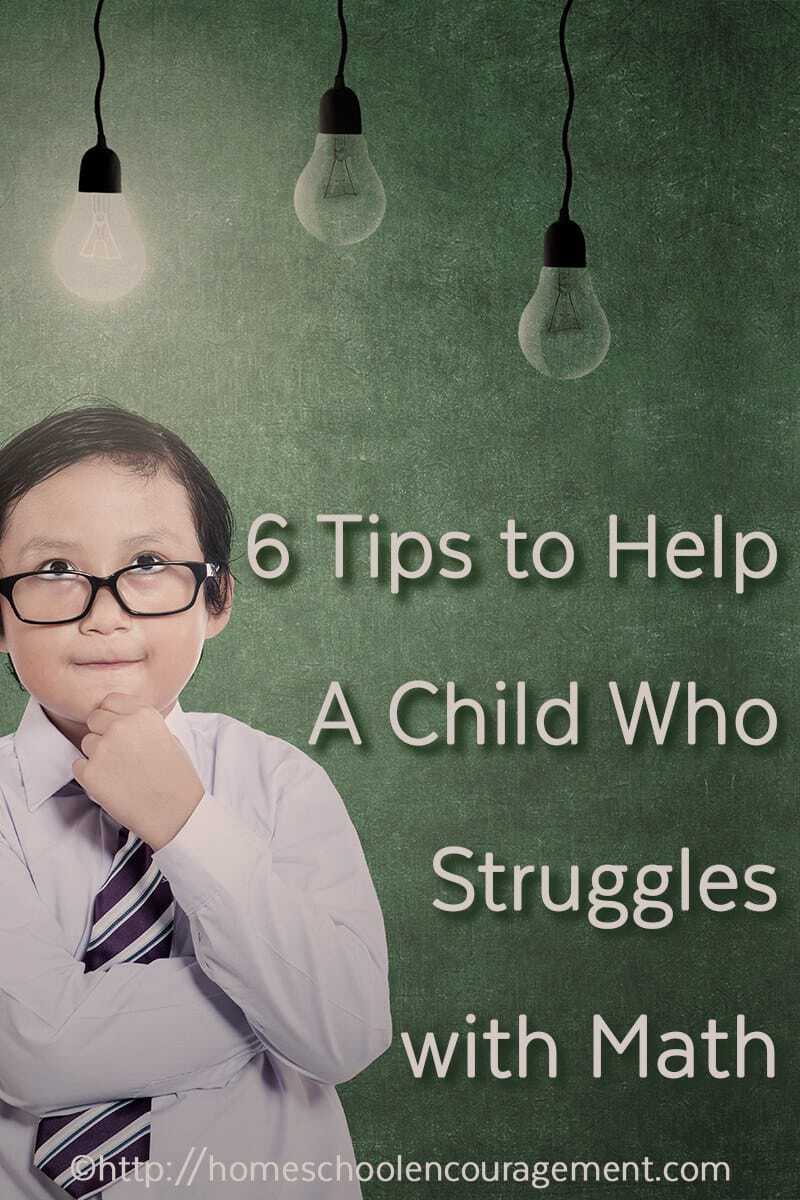 Do you have a child who struggles with math, needs extra help, and just doesn't get math? Take a look at our 6 tips to help them learn their facts, operations, and more that will give them success with math.