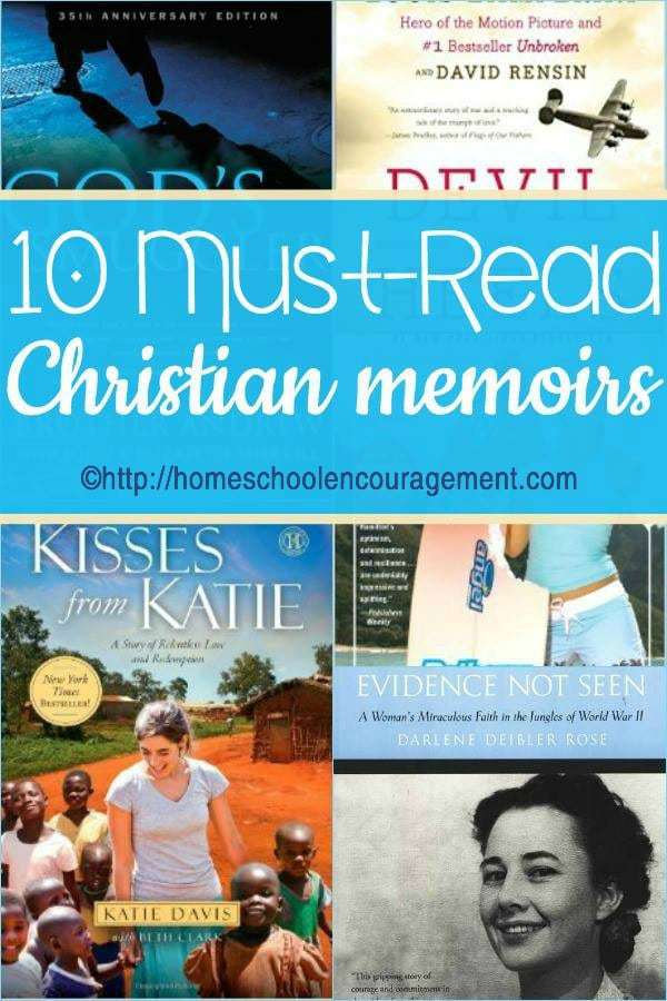 Looking for encouragement about how God can use anyone to accomplish His plan? Take a look at these 10 memoirs from modern Christian heroes to see how He used them.