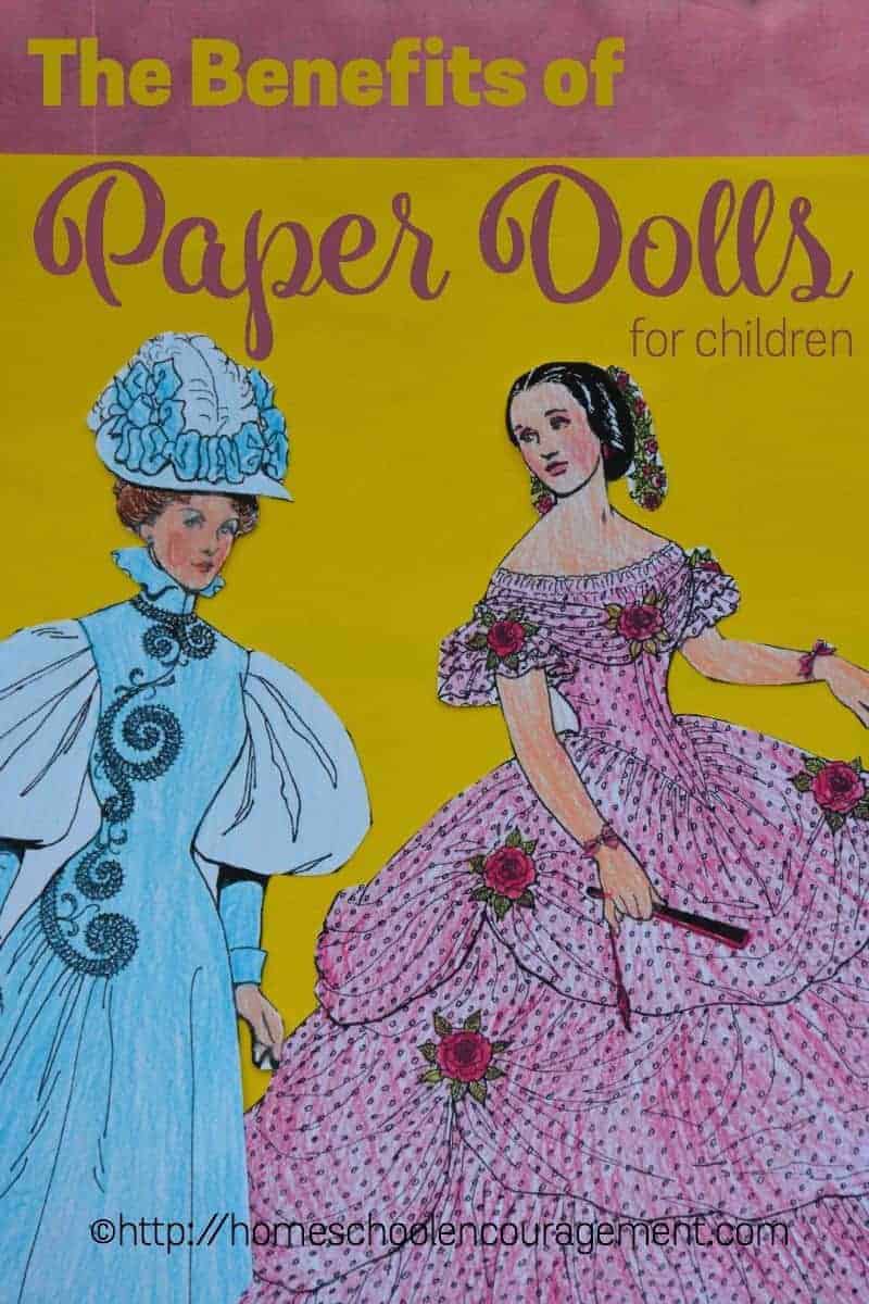 Have you ever considered the benefits of Paper Dolls? They don't have to be an antique thing of the past. Take a look at these great printable resources to encourage creativity, imagination, and fine motor skills.