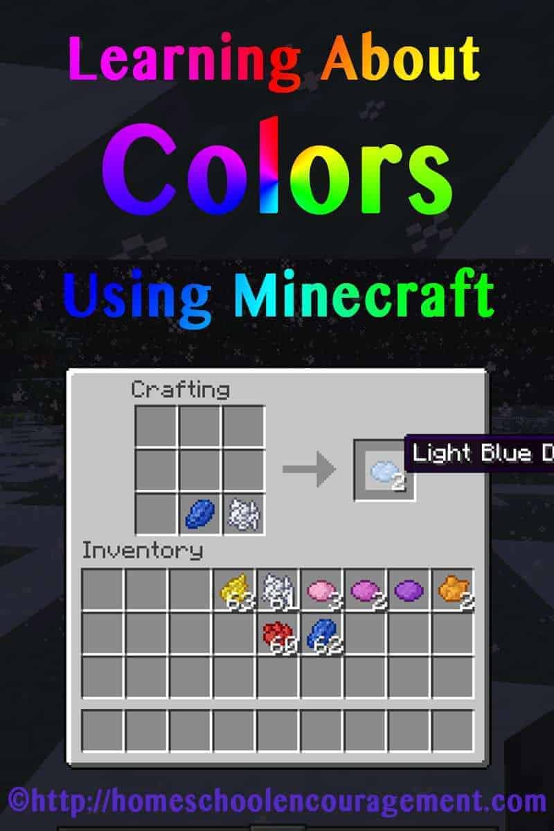 Learning About Colors Using Minecraft