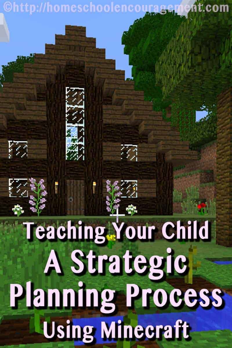 Teach your child how to use a strategic planning process for success using this fun Minecrafting adventure!