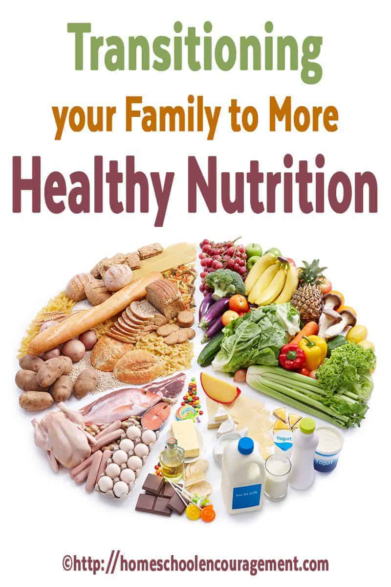 Are you ready to transition your family to more healthy nutrition? Having a plan that slowly incorporates more healthy foods into your diet is a great way to start.