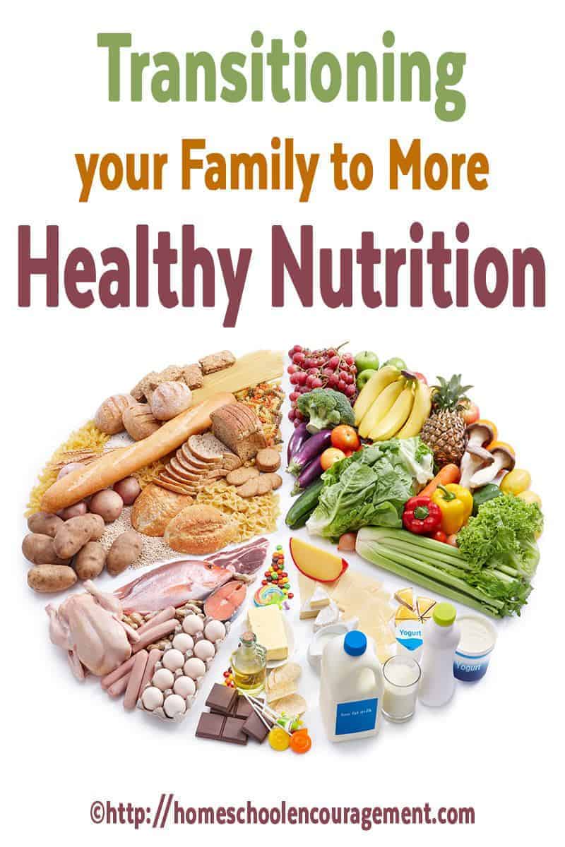 Are you ready to transition your family to more healthy nutrition? Having a plan that slowly incorporates more healthy foods into your diet is a great way to start.